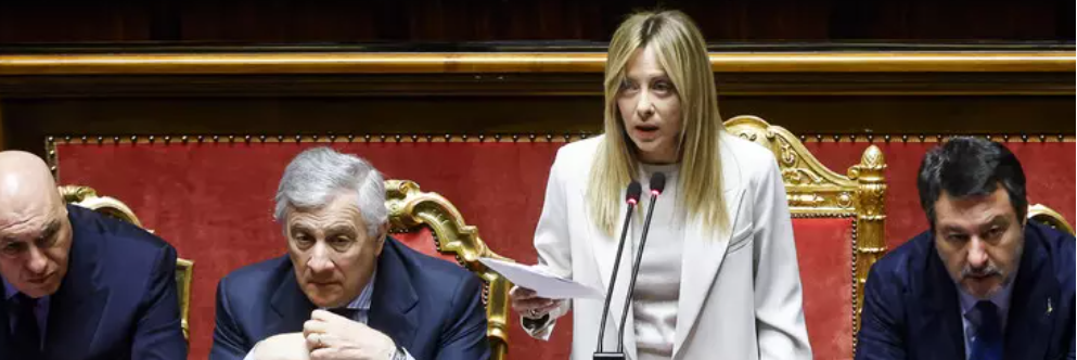 Meloni: «Non entriamo in guerra, non siamo complici»