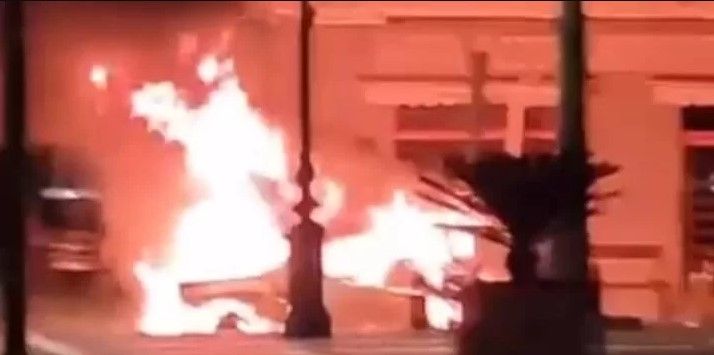 Bagnara, auto della polizia locale incendiata. «Aumenta il controllo sul territorio»