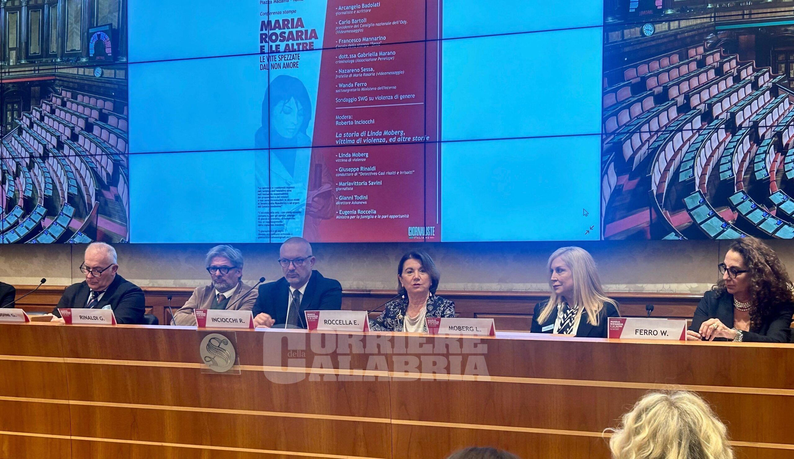 Femminicidi, al Senato il ricordo di Maria Rosaria Sessa. Roccella: «La violenza va riconosciuta e condannata»