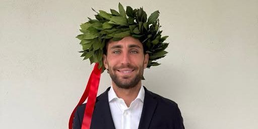 L’attaccante del Catanzaro Filippo Pittarello si laurea in Economia Aziendale