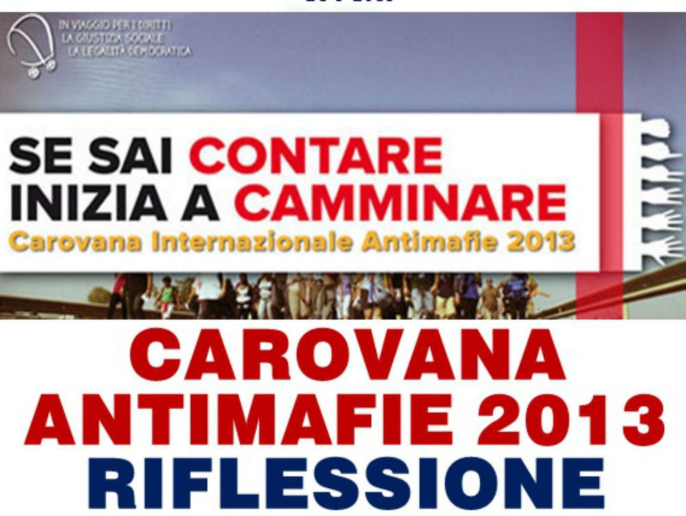 Carovana antimafia, tre tappe in Calabria