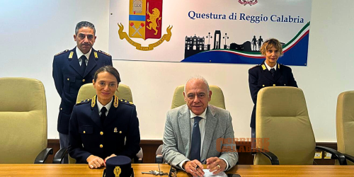 Il Questore La Rosa lascia Reggio