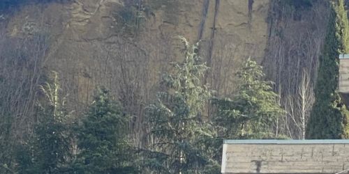 frana via petrarca Cosenza liceo telesio