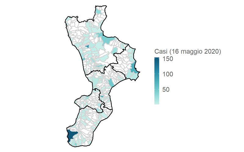 Covid-19, il rischio epidemiologico per la Calabria: valutazione "bassa-livello 2"