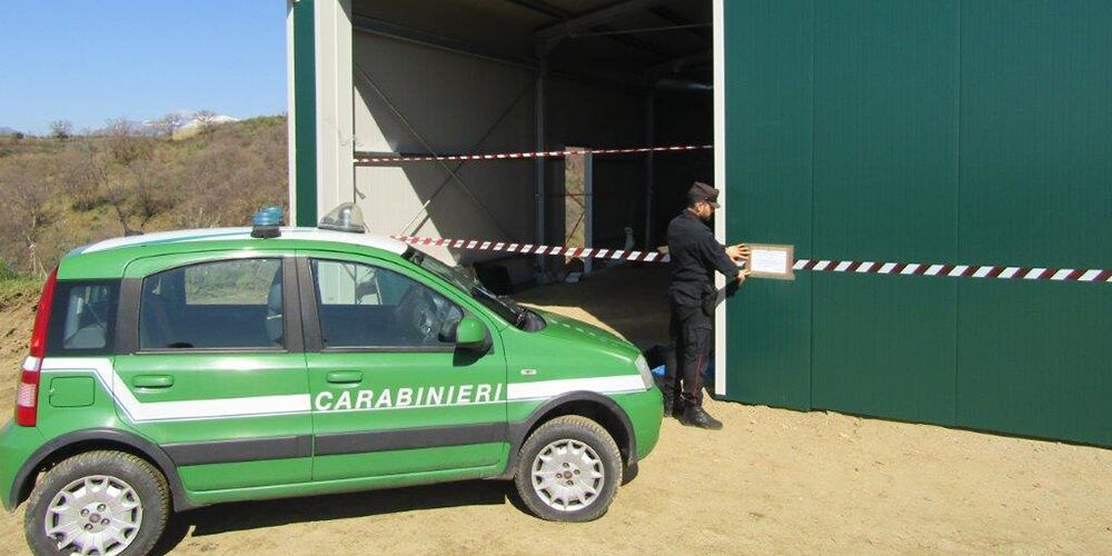 Controlli edilizi, sequestrato un capannone abusivo nel Cosentino