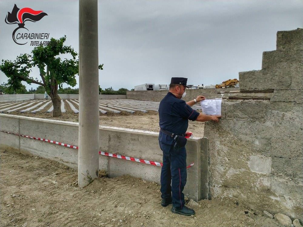 Abusivismo edilizio, sequestri a Crosia e Buonvicino