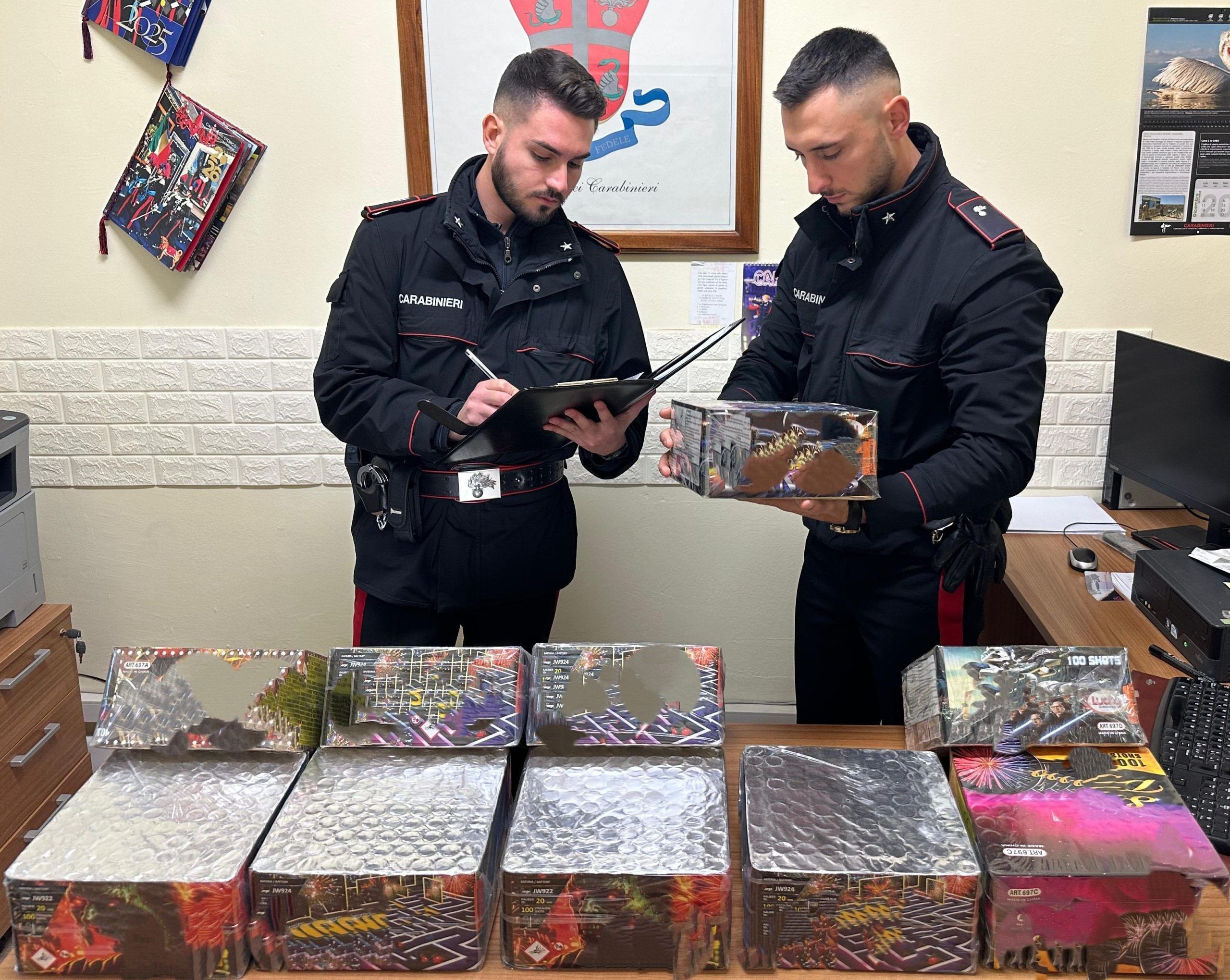 I carabinieri sequestrano 40 chili di materiale esplodente in un’abitazione a Davoli