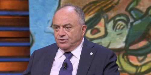 Nicola Gratteri, ospite di Giovanni Floris a DiMartedì