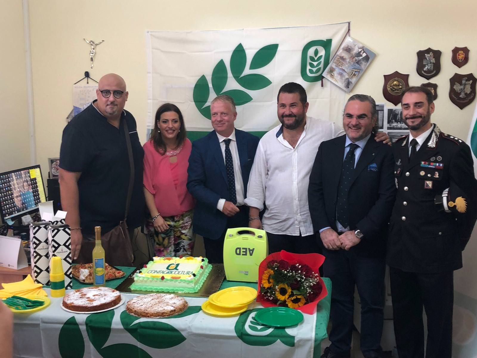 Confagricoltura dona un defibrillatore all'arma dei carabinieri
