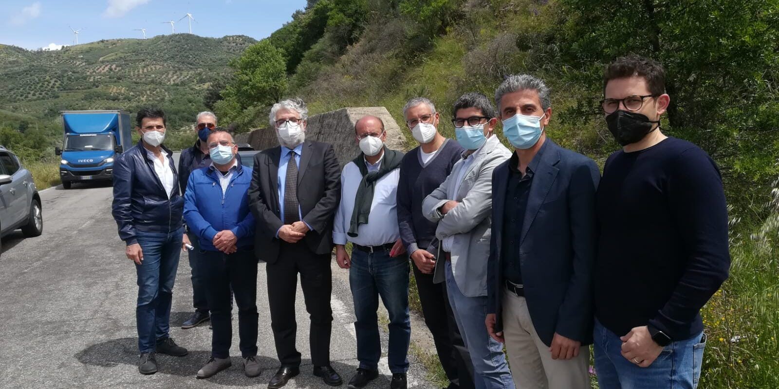 Consegnati i lavori del II lotto sulla strada della diga di Tarsia