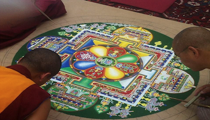 Dal Tibet a Reggio per realizzare un Mandala