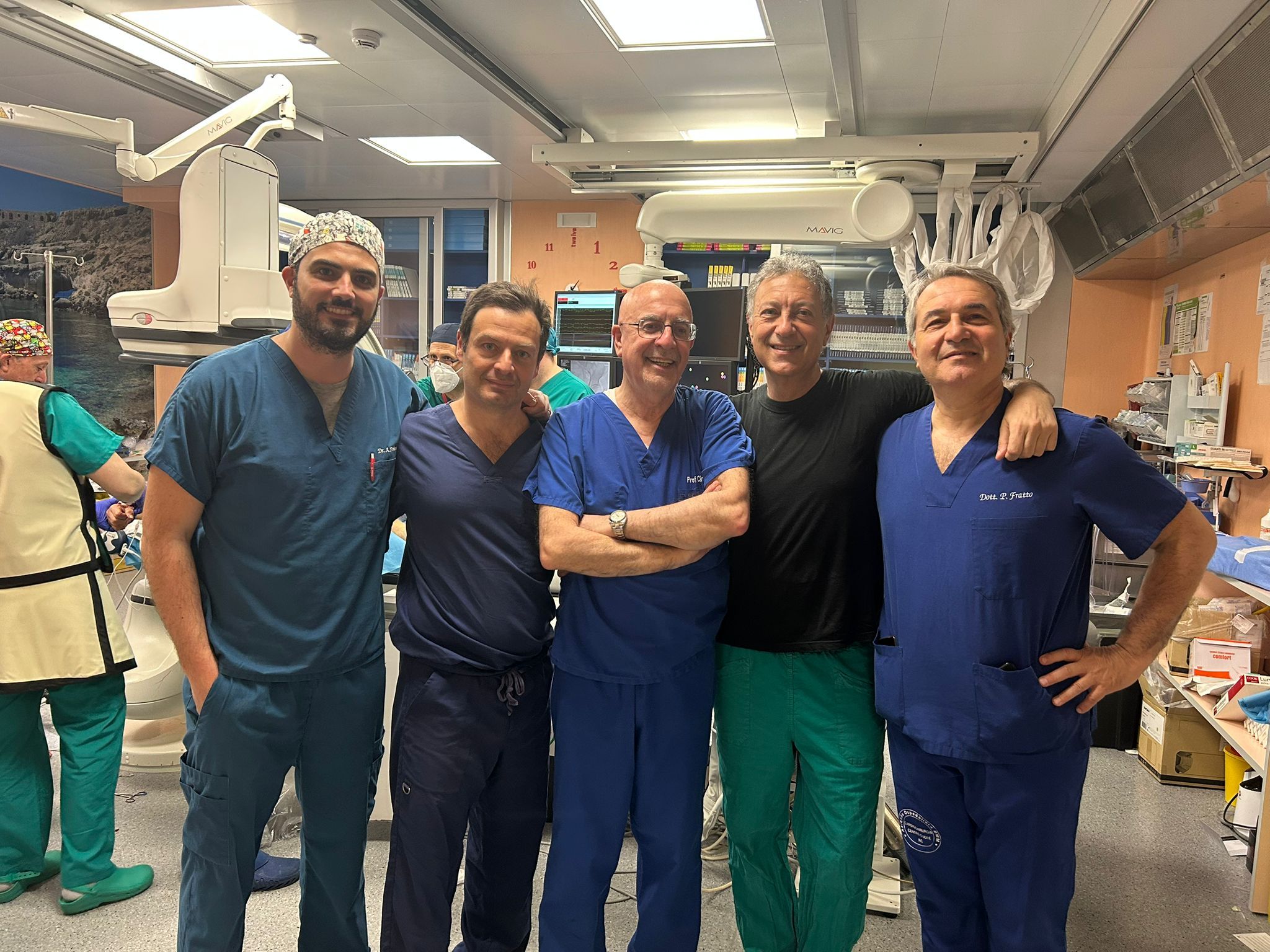 Cardiologia hi-tech, impianti di valvole senza bisturi all’Annunziata