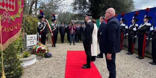 A Cittanova l'omaggio al vicebrigadiere Rosario Iozia
