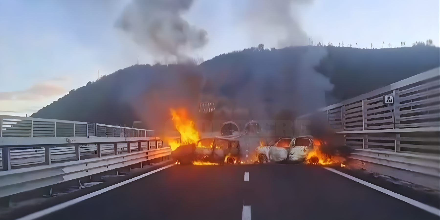 Assalto al portavalori sull’A2: potrebbe essere andata in fumo buona parte dei due milioni