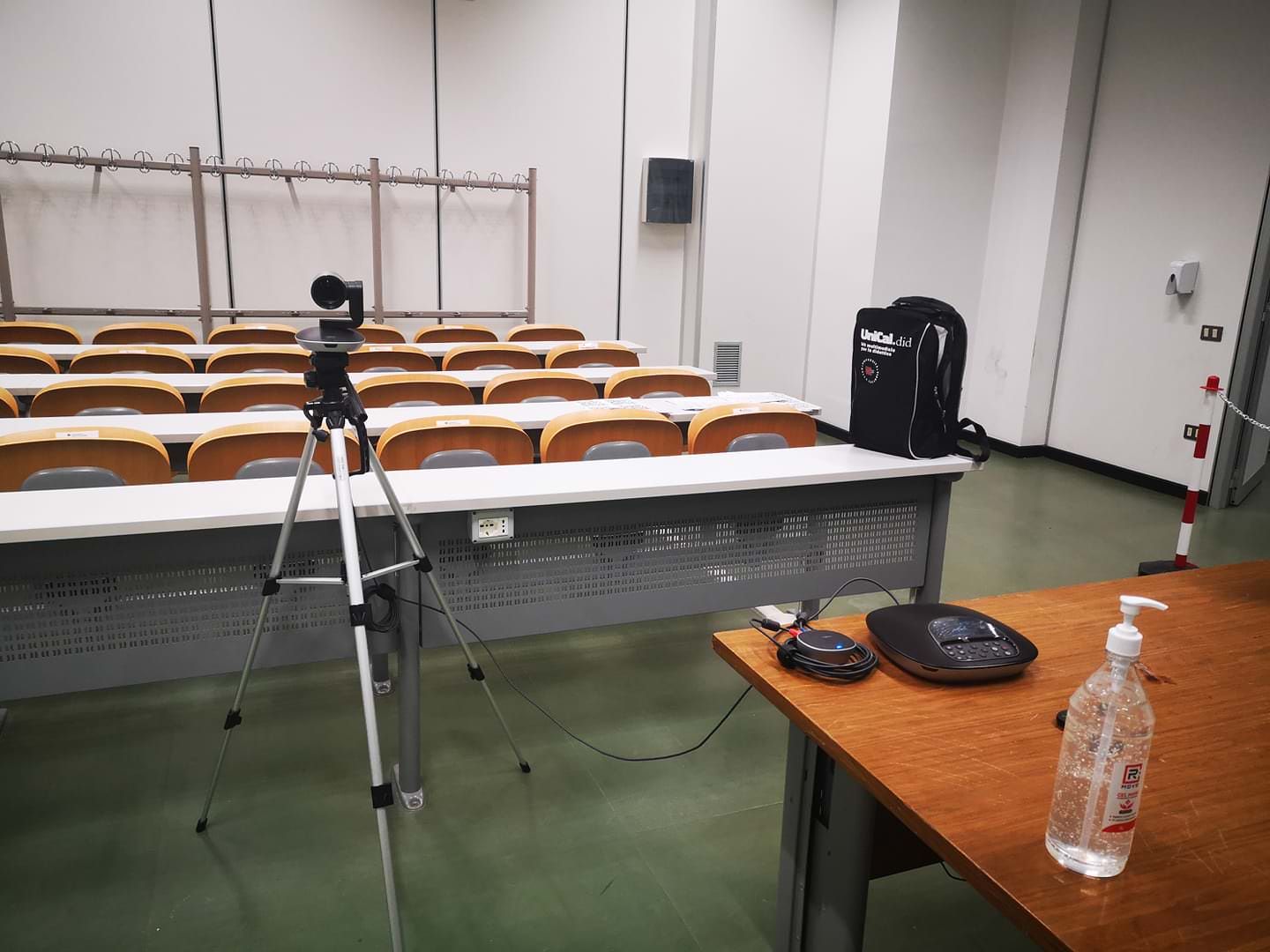 Unical, le matricole potranno seguire le lezioni in presenza