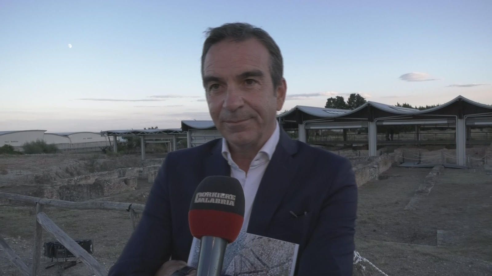 Occhiuto visita la Villa romana di Casignana: «Ricchezze culturali che possono diventare risorse di sviluppo»