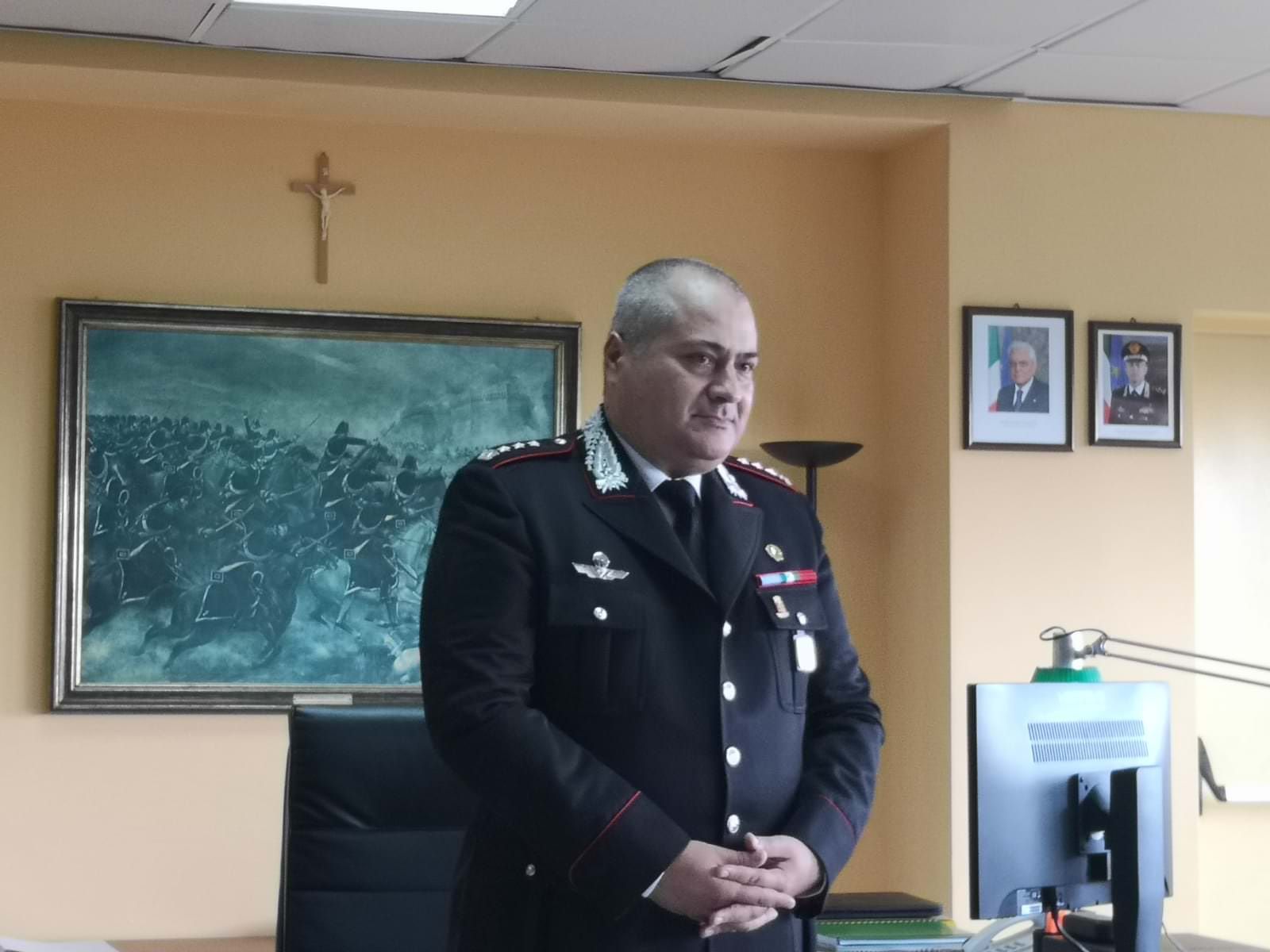 Da Milano a Catanzaro, arriva il nuovo comandante provinciale dei carabinieri – VIDEO