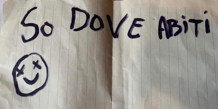 Castrovillari, biglietto intimidatorio a un avvocato. «So dove abiti»