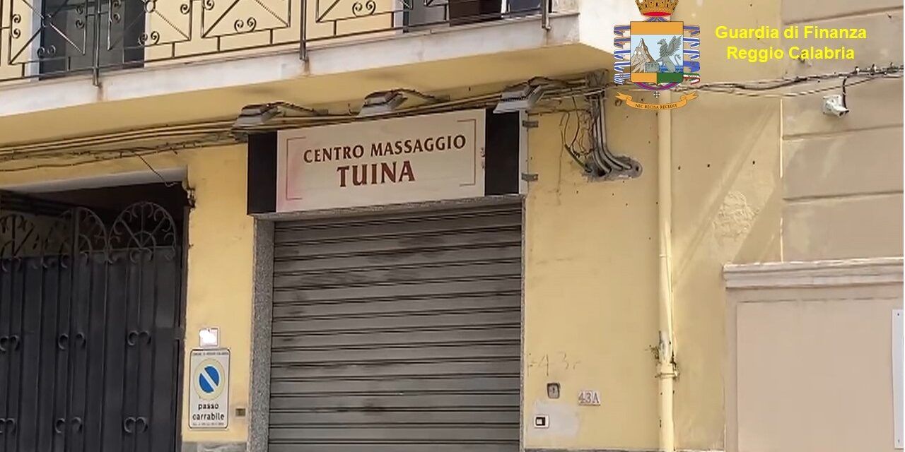 Reggio, sequestrato centro massaggi per sfruttamento della prostituzione