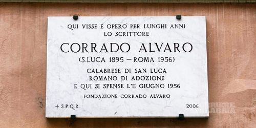Corrado Alvaro Targa roma