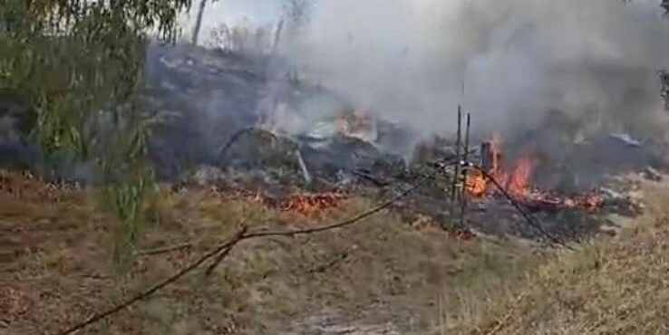 Santa Caterina dello Ionio, in fiamme il terreno del sindaco Severino. «Adesso basta»