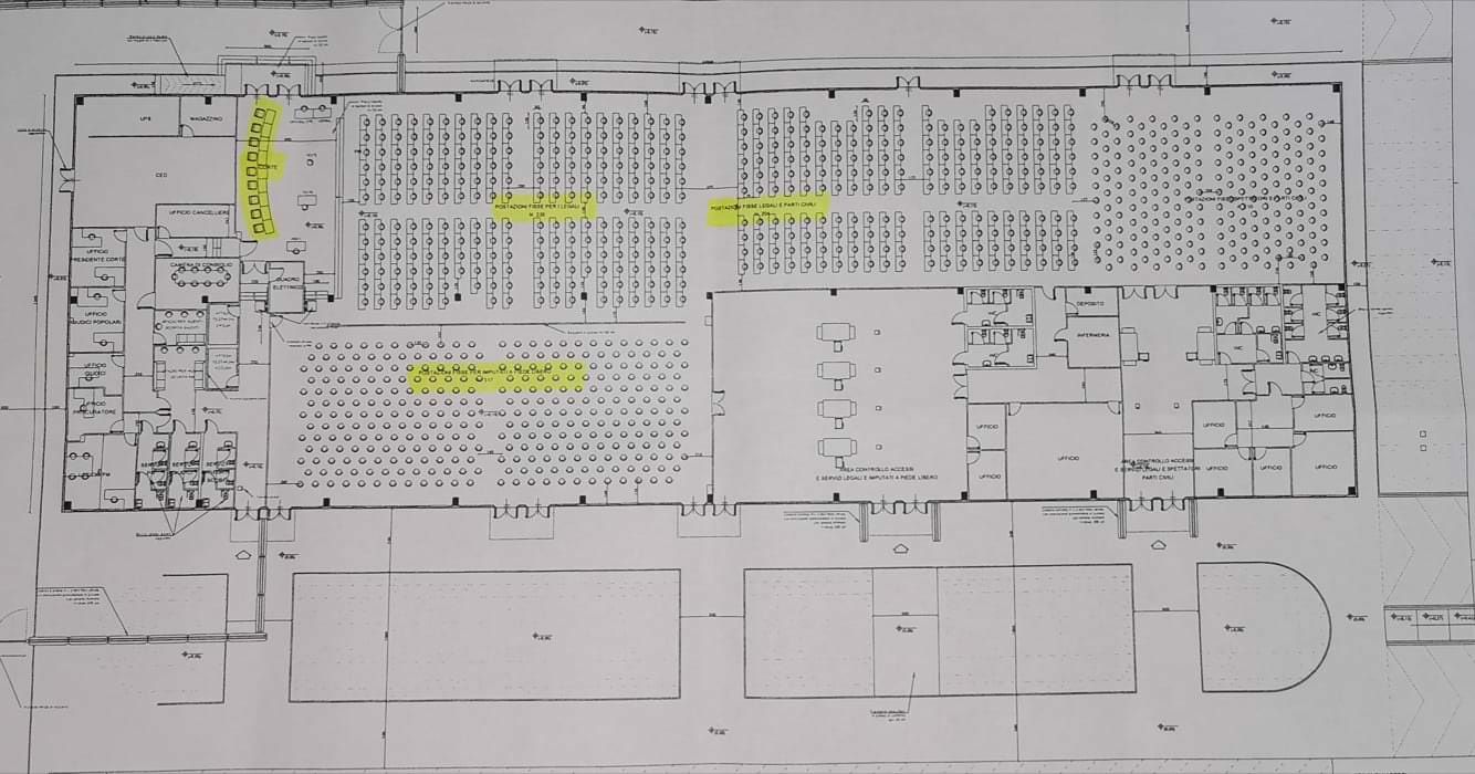 L'ex Sir di Lamezia diventa aula di giustizia: ecco il progetto