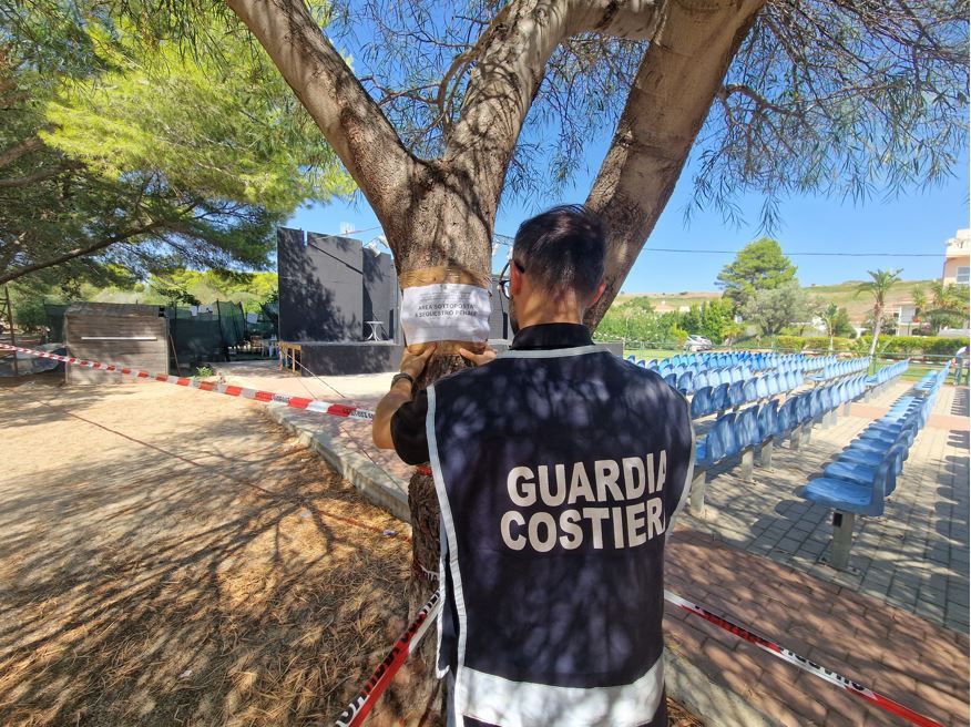 Cutro, sotto sequestro parti di una struttura ricettiva realizzate su suolo demaniale