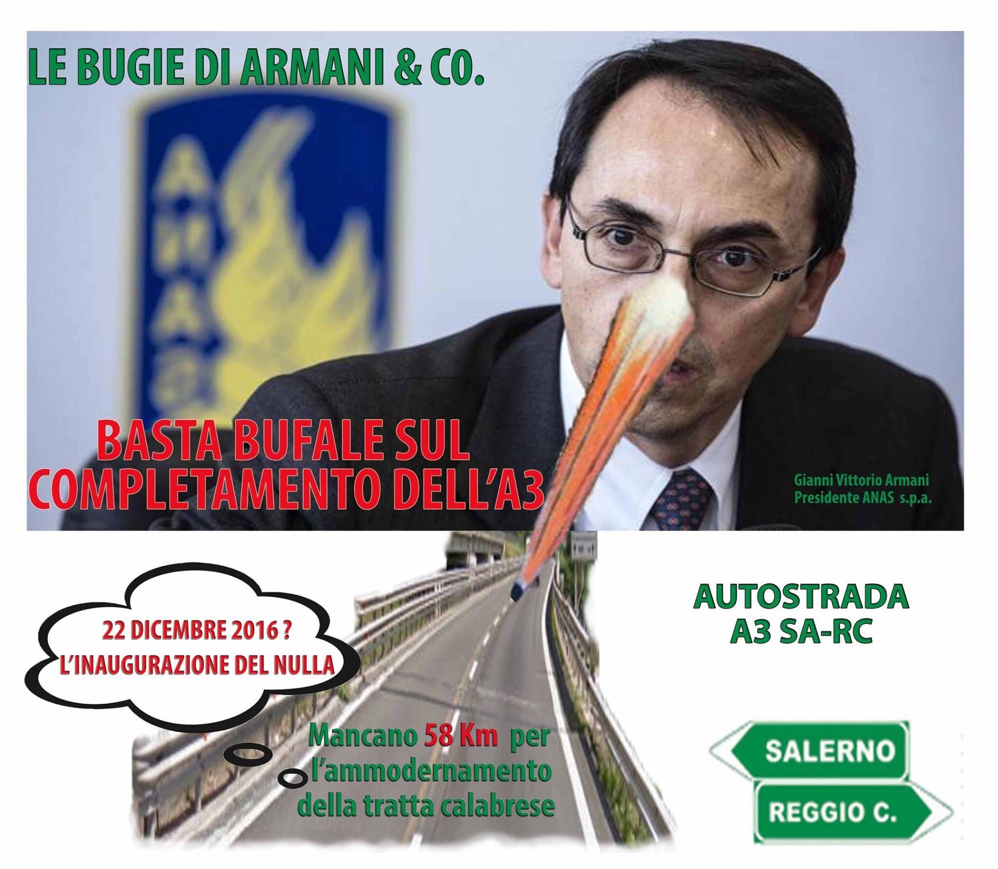 Guccione: basta bufale sull'A3