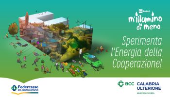 La BCC della Calabria Ulteriore aderisce a M’illumino di meno 2026: “Sperimenta l’energia della cooperazione!”