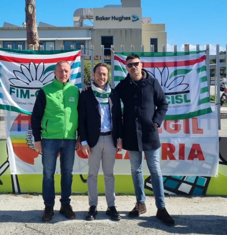 Cisl Magna Graecia, successo in Baker Hughes: elette 2 Rsu