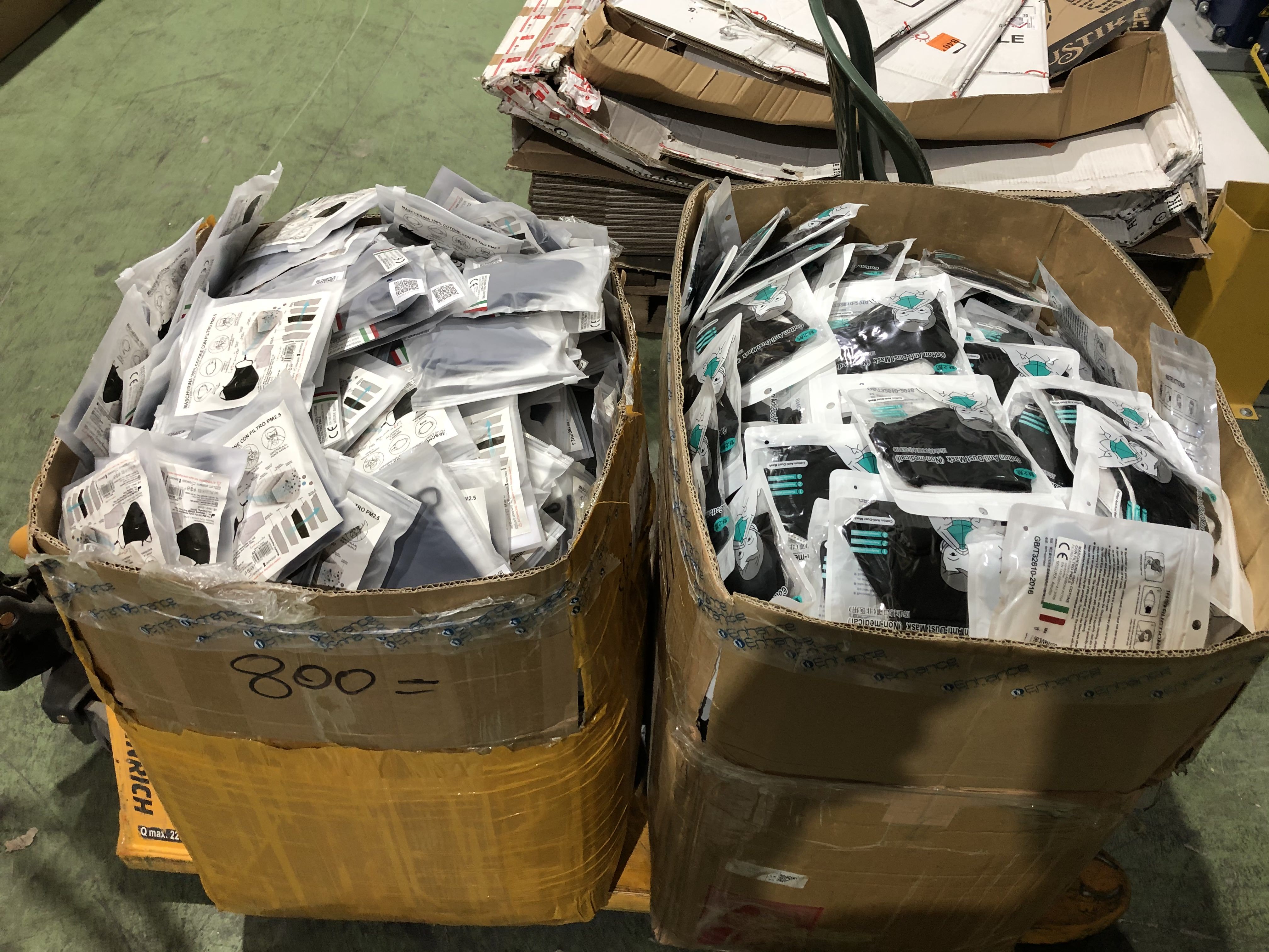 Catanzaro, sequestrate 125mila mascherine prodotte da un'azienda napoletana – VIDEO