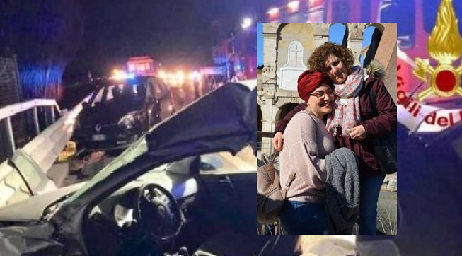 Tragico incidente in Campania: muoiono 25enne vibonese e la madre, grave il papà