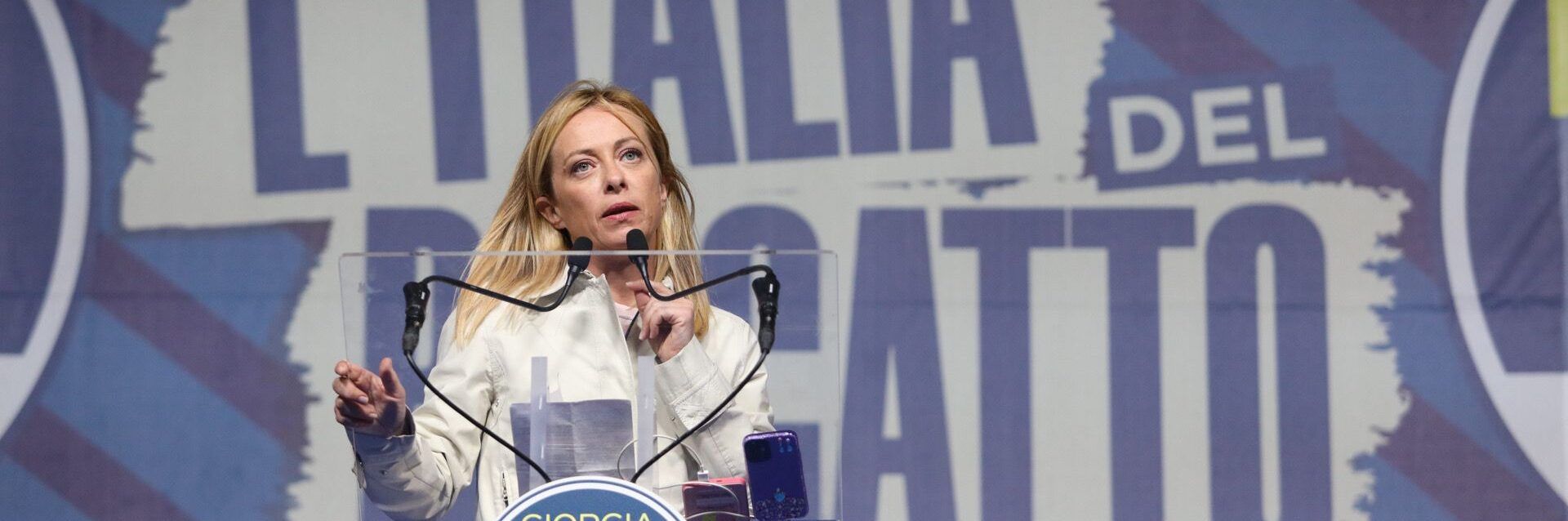 Meloni: «Se Fdi vince, il Colle non può non indicarmi premier»