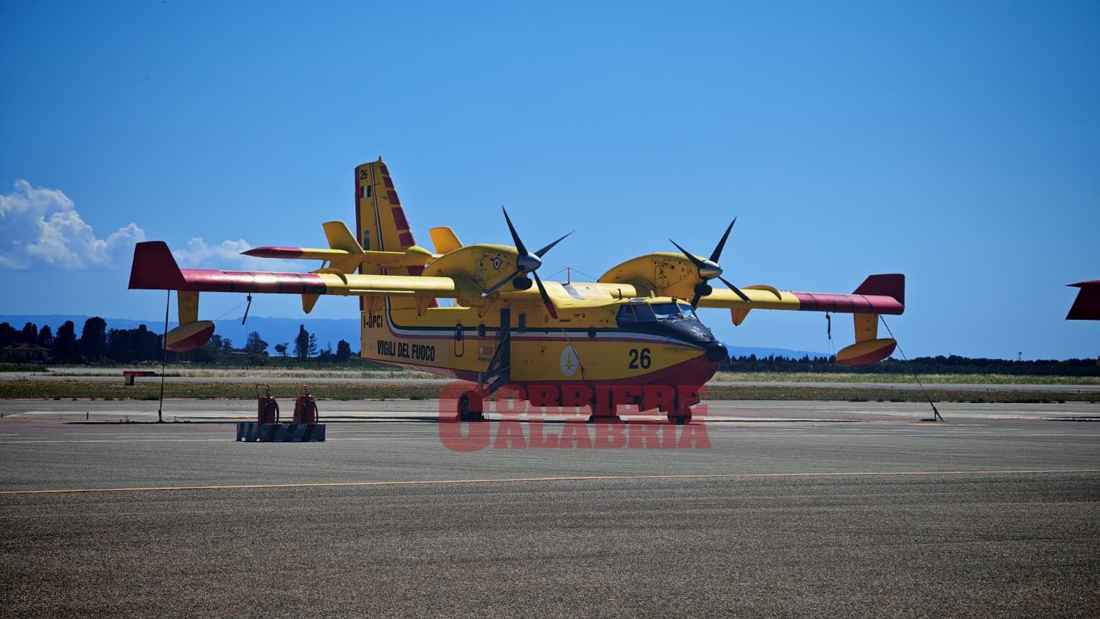 Base Canadair, Murone: «Lamezia è baricentrica, propongo una riflessione in più»