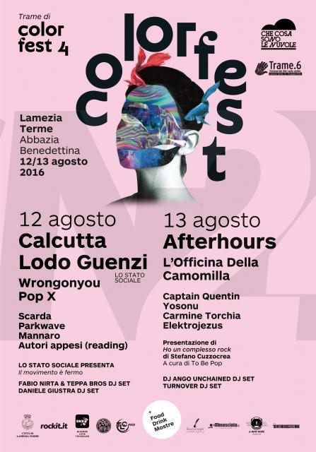 Al Color Fest l’unica tappa al Sud degli Afterhours