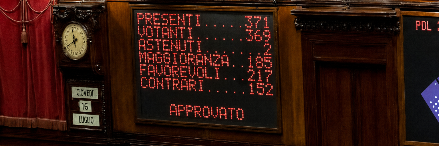 Legge elettorale, primo via libera della Camera