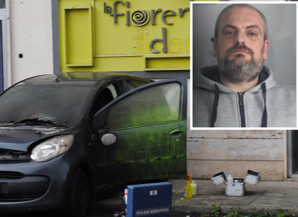 Donna bruciata, Russo arrestato mentre va in pizzeria – VIDEO