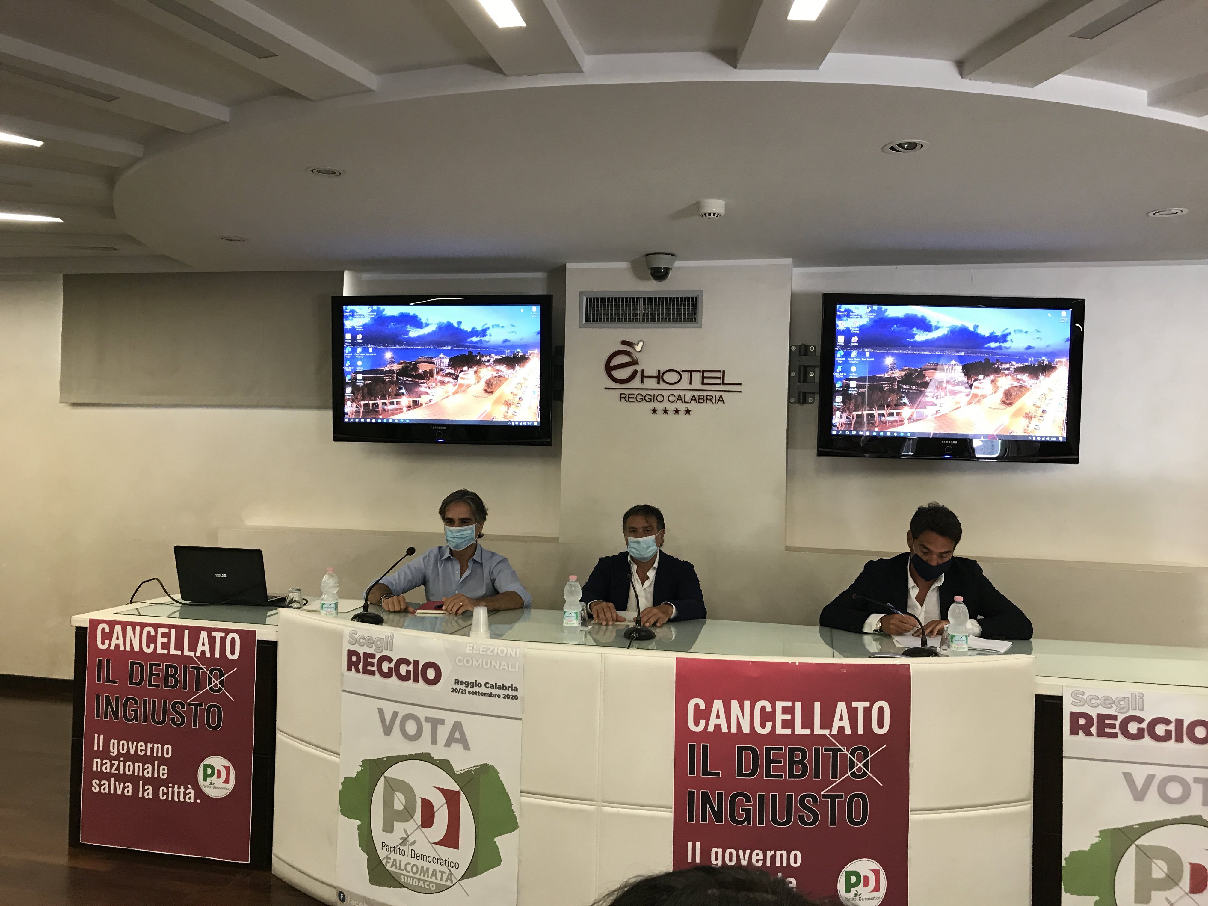 Amministrative Reggio, il Pd (unito) scende in campo per Falcomatà – VIDEO