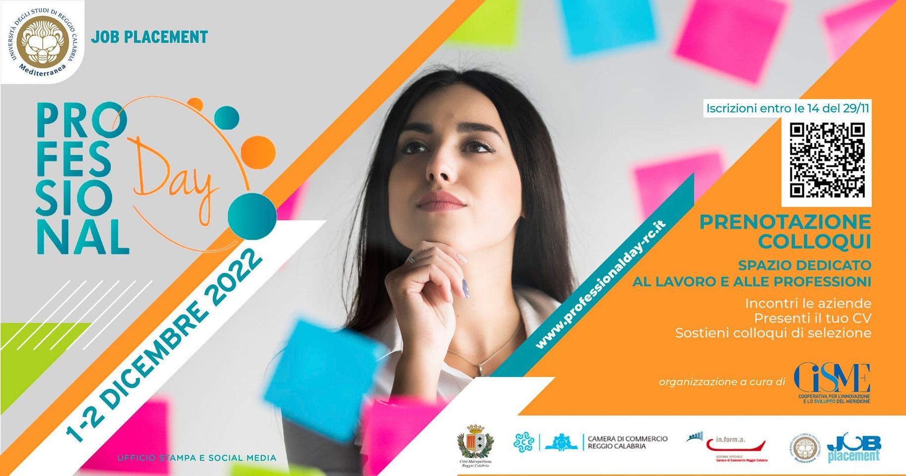 Dicembre all’Università Mediterranea inizia con il Professional Day