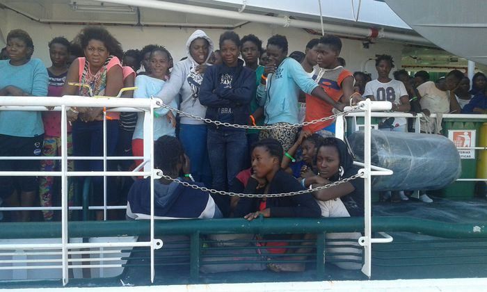 Nuova ondata di migranti al porto di Corigliano