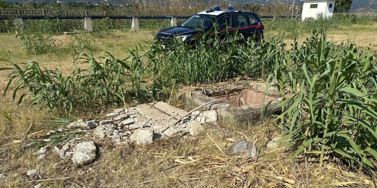 Furto di cavi al campo pozzi Ancinale Basso: comuni del Catanzarese senz’acqua – FOTO