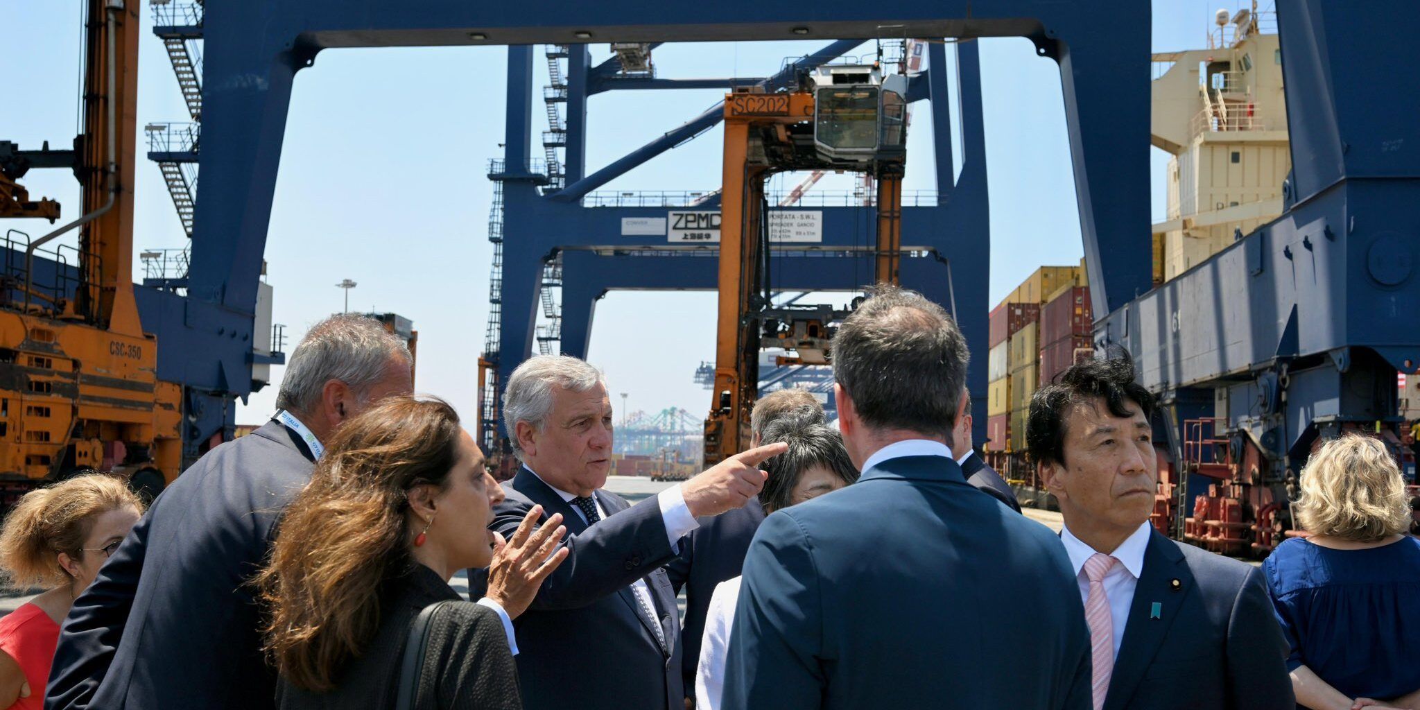 I ministri del G7 del Commercio al Porto di Gioia Tauro. «Uno scalo chiave per i corridoi intercontinentali» – FOTO e VIDEO