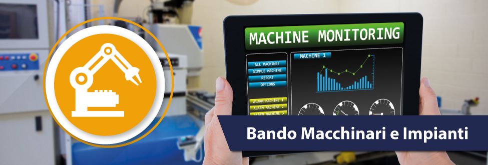 Bando Macchinari e impianti, approvato l'elenco