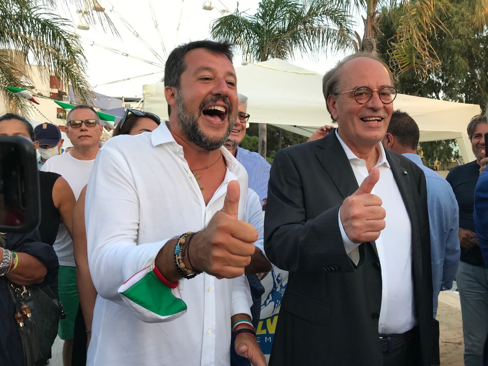 Reggio, Salvini insiste per il Ponte: «Minicuci è l’uomo giusto»