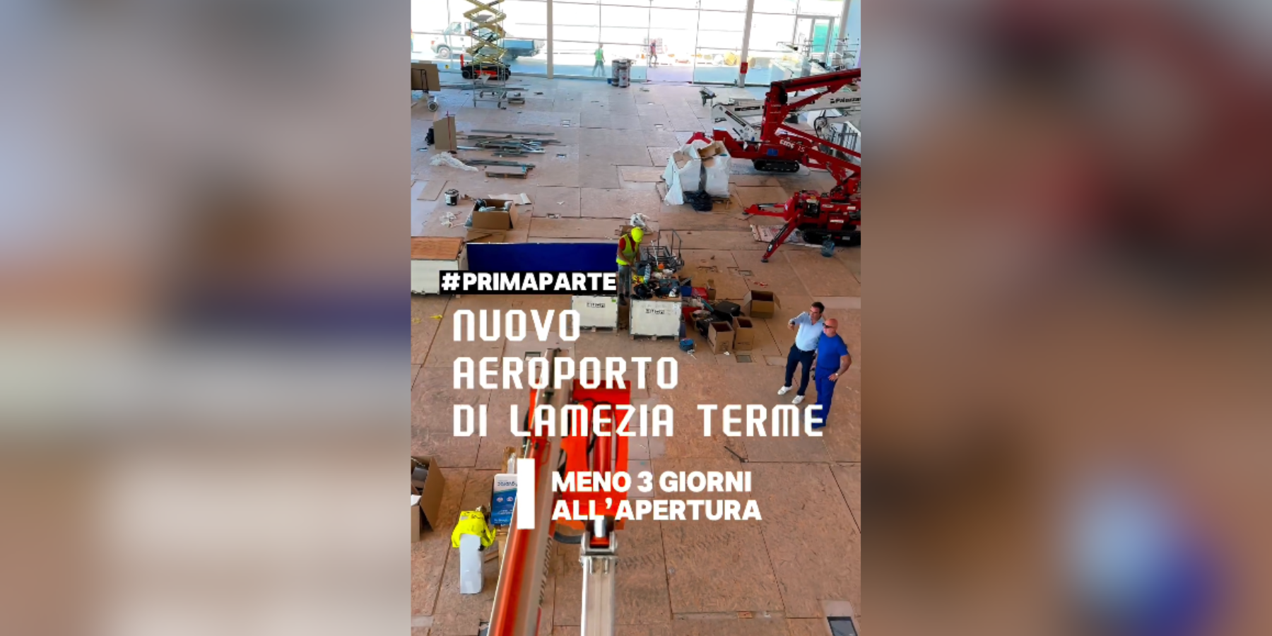 Nuovo aeroporto di Lamezia, partito il countdown, Occhiuto: «Si lavora anche di sabato e domenica» – VIDEO