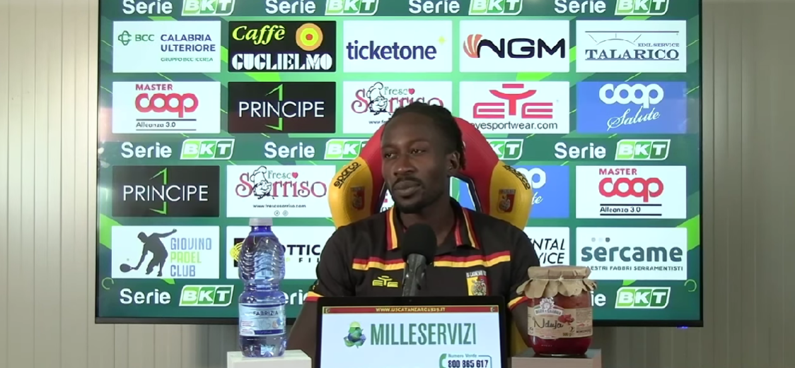 Coulibaly sul momento difficile del Catanzaro: «Prima o poi troveremo la soluzione giusta»