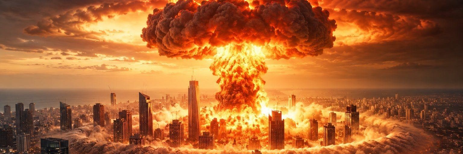 Israele, Netanyahu posta foto dell’atomica su Tel Aviv