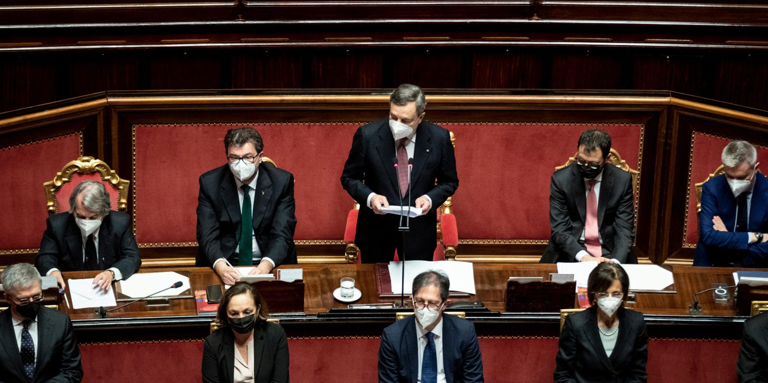 Draghi: «L’Italia non si volterà dall’altra parte»