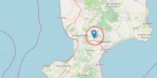 scossa terremoto amato catanzarese calabria