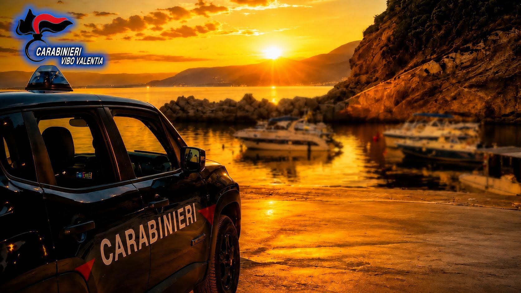 Droga, motori rubati e armi: blitz dei Carabinieri nel Vibonese